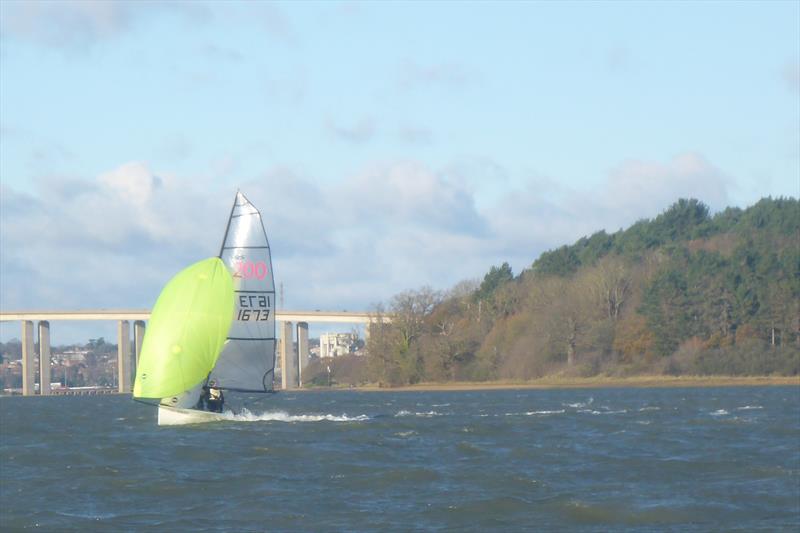 Young guns on the run on Week 3 of the RS200 Winter Series at Royal Harwich photo copyright Simon Hewitt taken at Royal Harwich Yacht Club and featuring the RS200 class