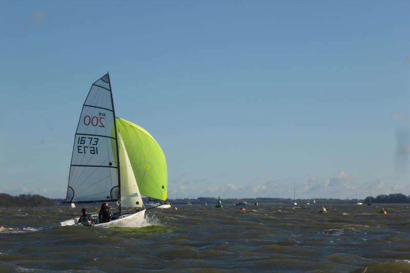 Week 3 of the RS200 Winter Series at Royal Harwich photo copyright Simon Hewitt taken at Royal Harwich Yacht Club and featuring the RS200 class