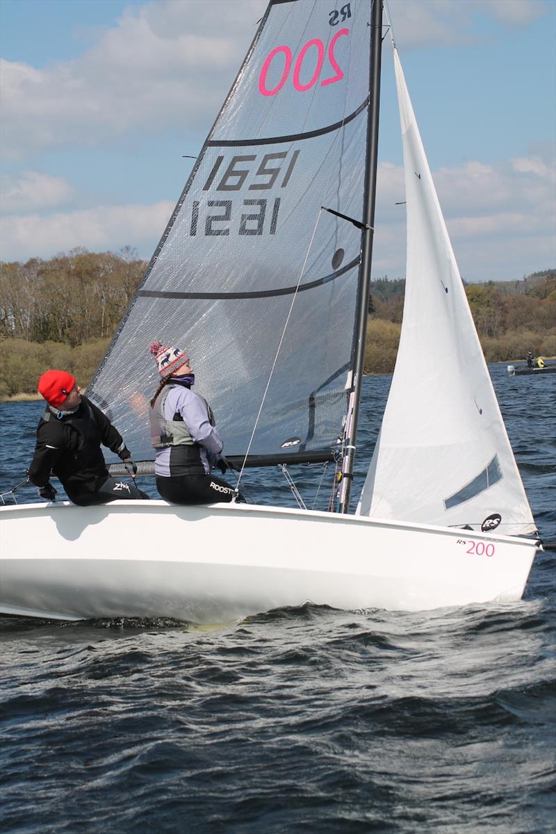 Great North Asymmetric Challenge photo copyright William Carruthers taken at Bassenthwaite Sailing Club and featuring the RS200 class