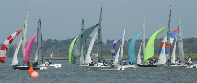 RS200s at the Waldringfield Easter Egg - photo © Alexis Smith