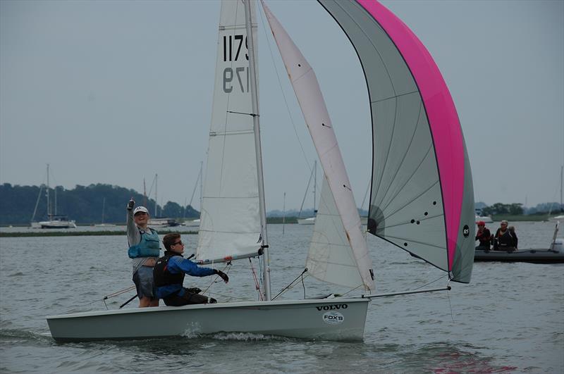 RS200 Under 21 Open at Waldringfield photo copyright Chris Mayhew taken at Waldringfield Sailing Club and featuring the RS200 class