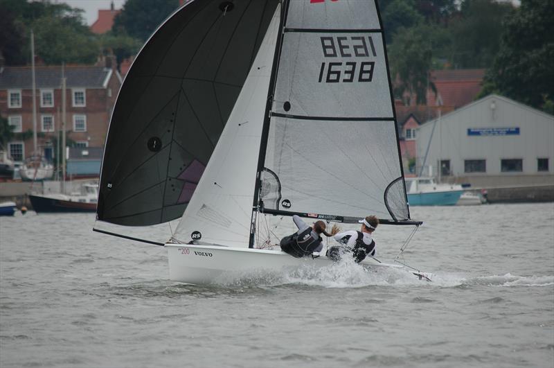 RS200 Under 21 Open at Waldringfield photo copyright Chris Mayhew taken at Waldringfield Sailing Club and featuring the RS200 class