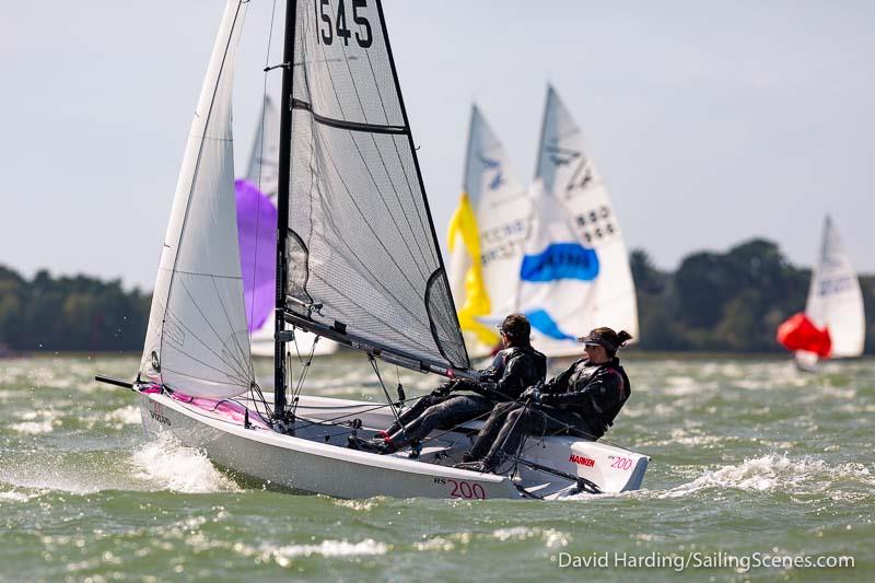 Bournemouth Digital Poole Week 2019 day 2 photo copyright David Harding / www.sailingscenes.com taken at Parkstone Yacht Club and featuring the RS200 class