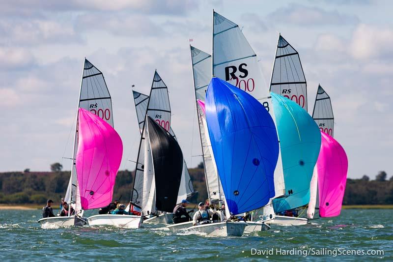 Bournemouth Digital Poole Week 2019 day 5 photo copyright David Harding / www.sailingscenes.com taken at Parkstone Yacht Club and featuring the RS200 class