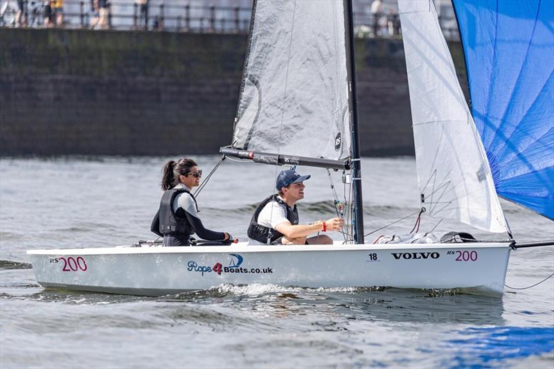 Boatman Bonanza at Sunderland YC photo copyright Michael Oliver & Gemma Gibson taken at Sunderland Yacht Club and featuring the RS200 class