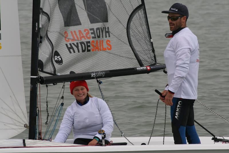 Luke Patience and Mary Henderson overnight leaders on day 1 of the Endeavour Trophy 2019 - photo © Sue Pelling