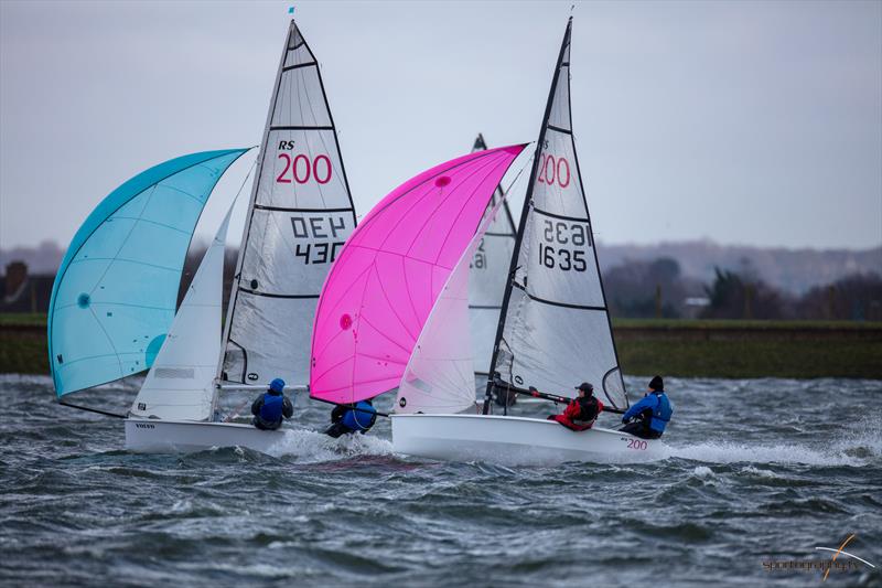 46th GJW Direct Bloody Mary photo copyright www.Sportography.tv taken at Queen Mary Sailing Club and featuring the RS200 class