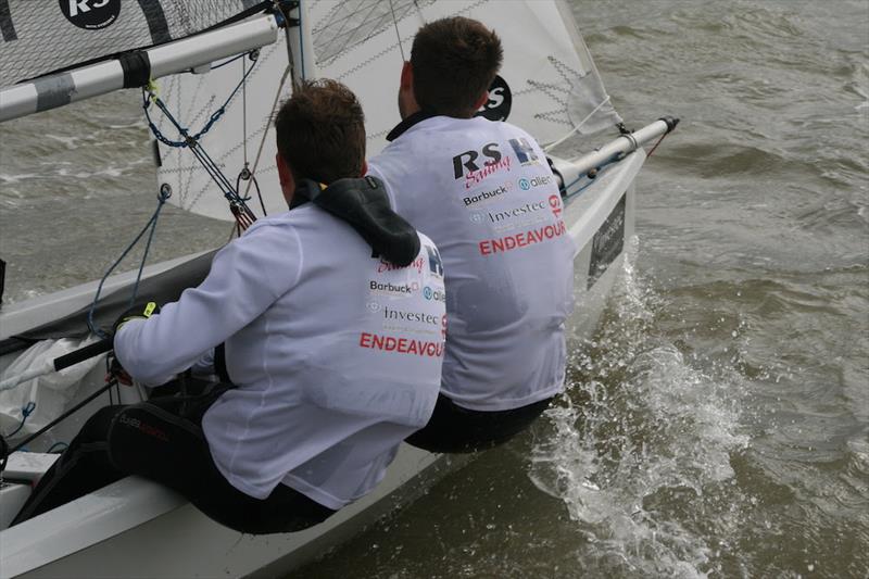 The eight-race, windward/leeward series in Autumnal conditions always produces challenging racing photo copyright Sue Pelling taken at Royal Corinthian Yacht Club, Burnham and featuring the RS200 class