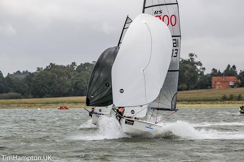 Cadet and U21 RS200 Open Weekend at Waldringfield - photo © Tim Hampton / www.timhampton.uk