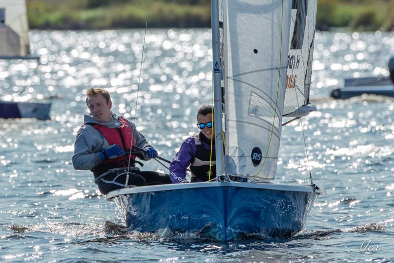 Race 9 winners Andy and Emily during the RS200 Scottish Championship - photo © Alex Workman