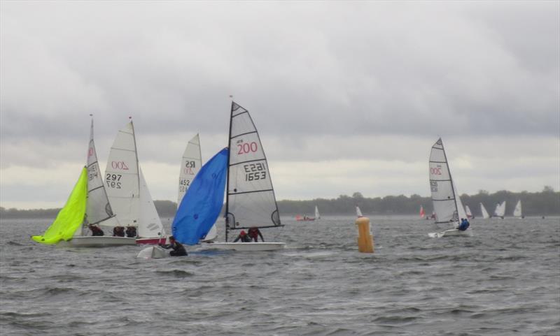 RS200 Inlands at Grafham Water photo copyright Nigel Denchfield taken at Grafham Water Sailing Club and featuring the RS200 class