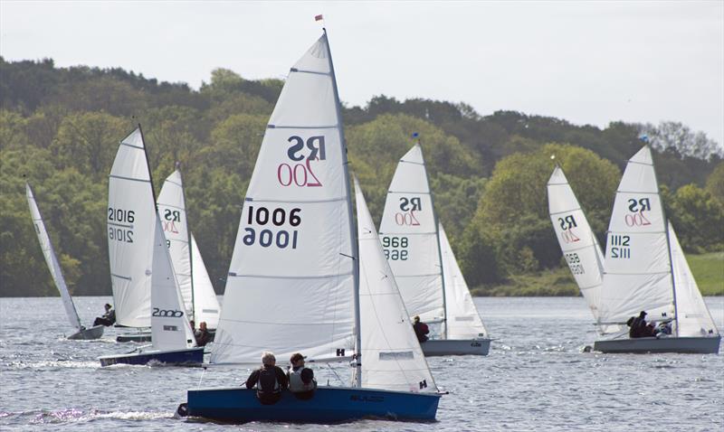 RS200s and 2000s at Staunton Harold photo copyright Paul Williamson taken at Staunton Harold Sailing Club and featuring the RS200 class
