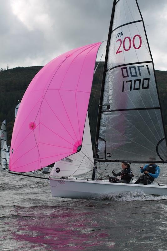 10th Great North Asymmetric Challenge photo copyright William Carruthers taken at Bassenthwaite Sailing Club and featuring the RS200 class