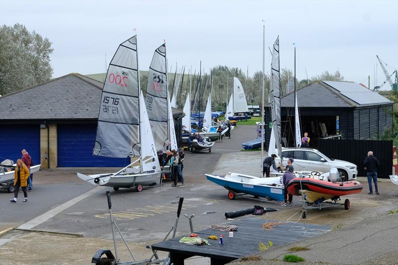 60th Endeavour Trophy - Champions prepare to launch for on-the-water training session this afternoon - photo © Roger Mant Photography