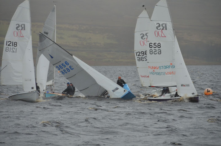 2012 Yorkshire Dales Brass Monkey photo copyright YDSC taken at Yorkshire Dales Sailing Club and featuring the RS200 class