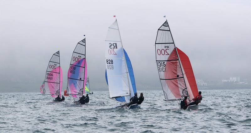 Irish RS Northern Championships at County Antrim photo copyright Simon McIlwaine / www.wavelengthimage.com taken at County Antrim Yacht Club and featuring the RS200 class