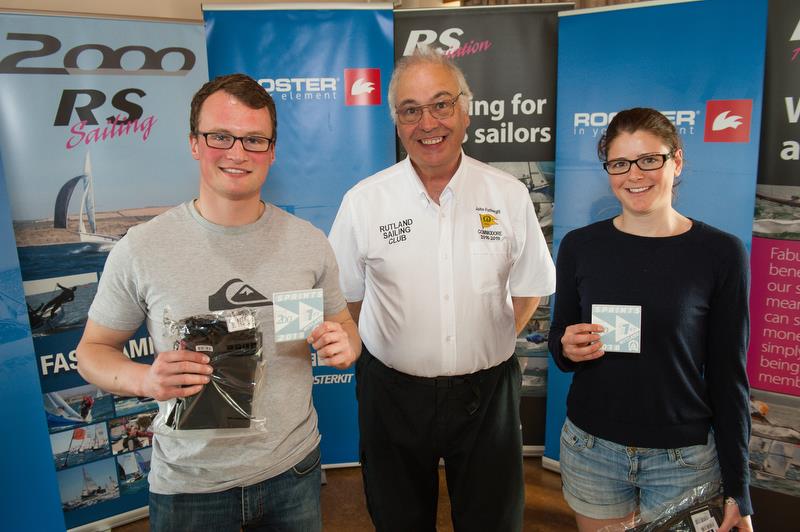 Winners - 2018 RS Sprint Championship photo copyright Peter Fothergill taken at Rutland Sailing Club and featuring the RS200 class