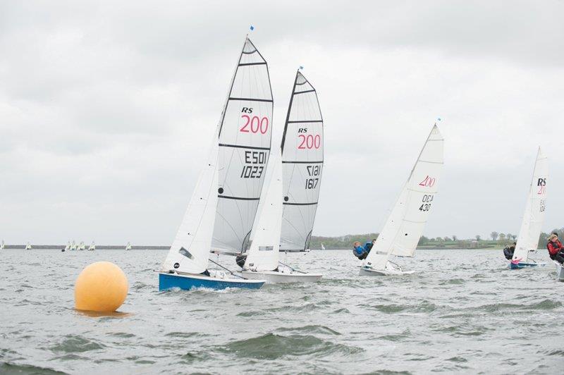 RS200 Sprint Championship at Rutland Sailing Club photo copyright Peter Fothergill / www.fothergillphotography.com taken at Rutland Sailing Club and featuring the RS200 class