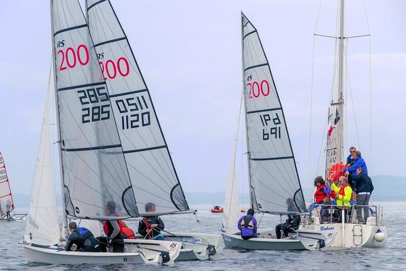 JP Watersports RS200 Scottish Championship at East Lothian photo copyright Derek Braid / www.braidimage.co.uk taken at East Lothian Yacht Club and featuring the RS200 class