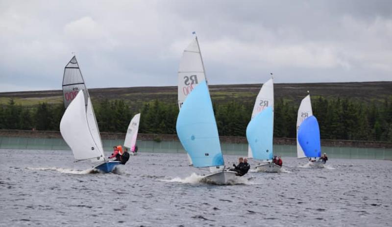 Kingfisher Ropes and Sailing Chandlery RS200 open meeting at Pennine photo copyright PSC taken at Pennine Sailing Club and featuring the RS200 class
