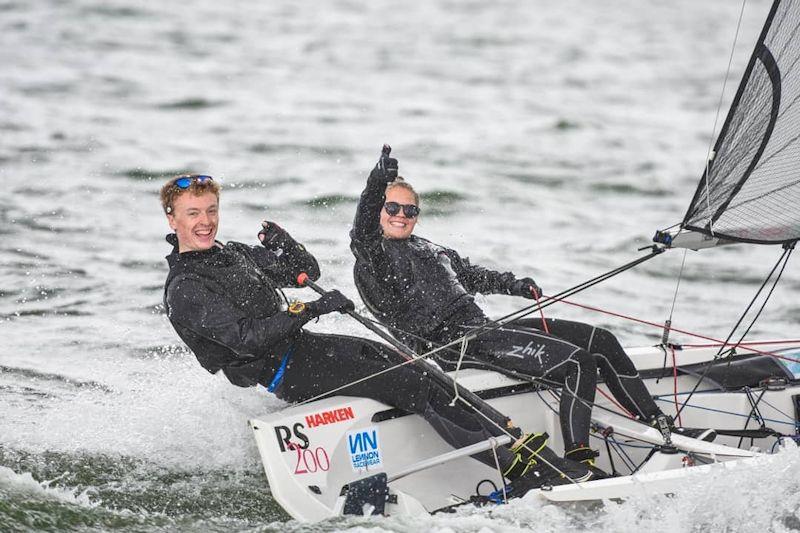 Harken RS200 Youth and Junior Championships at Rutland photo copyright Josh East taken at Rutland Sailing Club and featuring the RS200 class