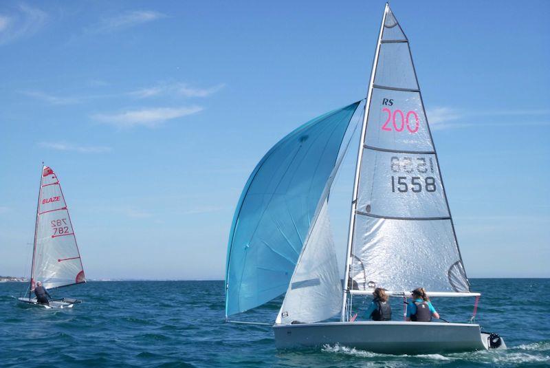 Felpham SC Porte Shield and Hago Cup races 2&3 photo copyright Sam Atherton taken at Felpham Sailing Club and featuring the RS200 class