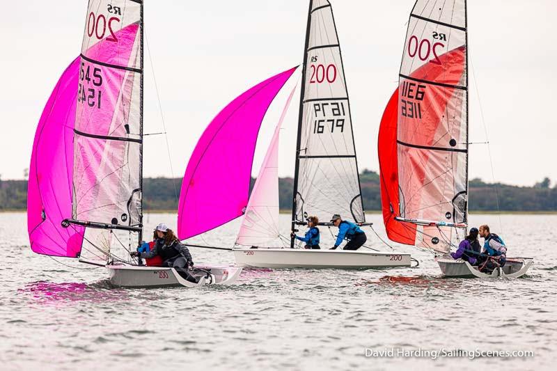 Day 2 of Bournemouth Digital Poole Week photo copyright David Harding / www.sailingscenes.com taken at Parkstone Yacht Club and featuring the RS200 class