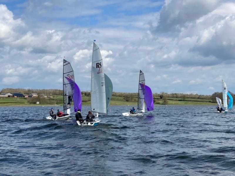 RS200 Downwind photo copyright Don Munro taken at Rutland Sailing Club and featuring the RS200 class