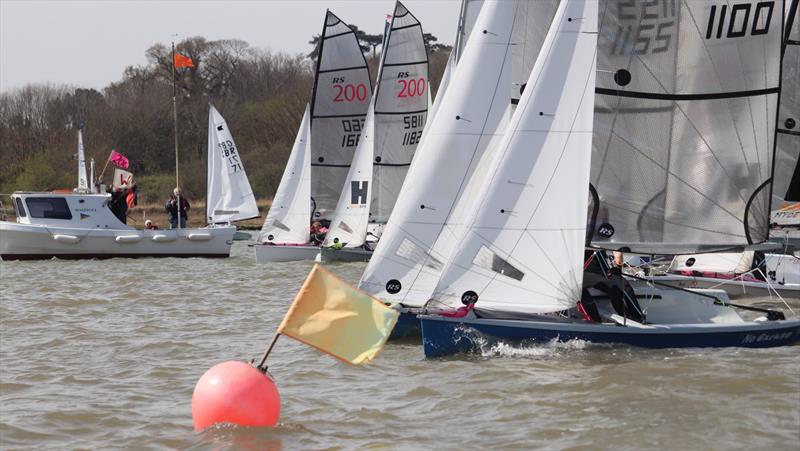 RS200s at the Waldringfield Easter Egg 2022 - photo © Alexis Smith