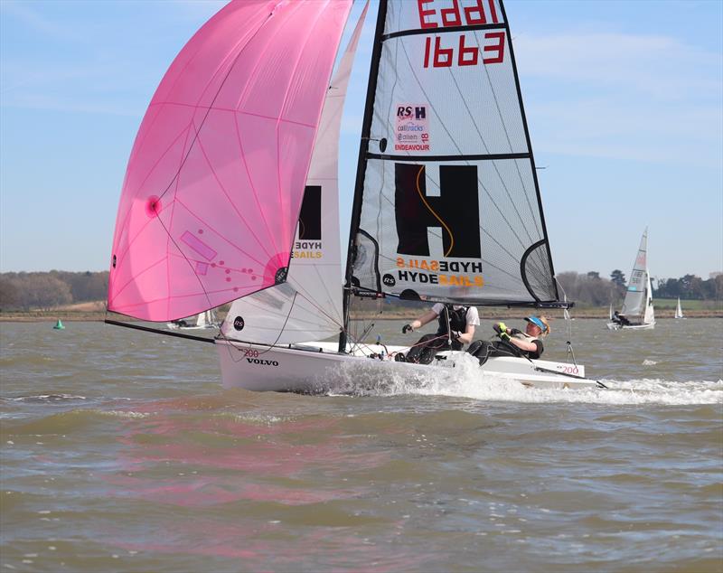 RS200s at the Waldringfield Easter Egg 2022 - photo © Alexis Smith