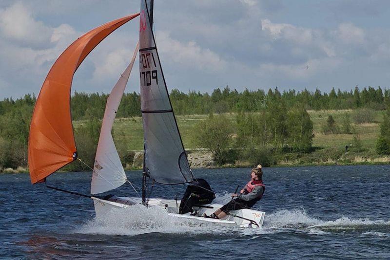 Ginger Boats RS200 Northern Tour at Leigh & Lowton photo copyright Jon Cawthorne taken at Leigh & Lowton Sailing Club and featuring the RS200 class