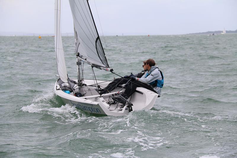 RS200 Open at Warsash Sailing Club photo copyright Richard Jarman taken at Warsash Sailing Club and featuring the RS200 class