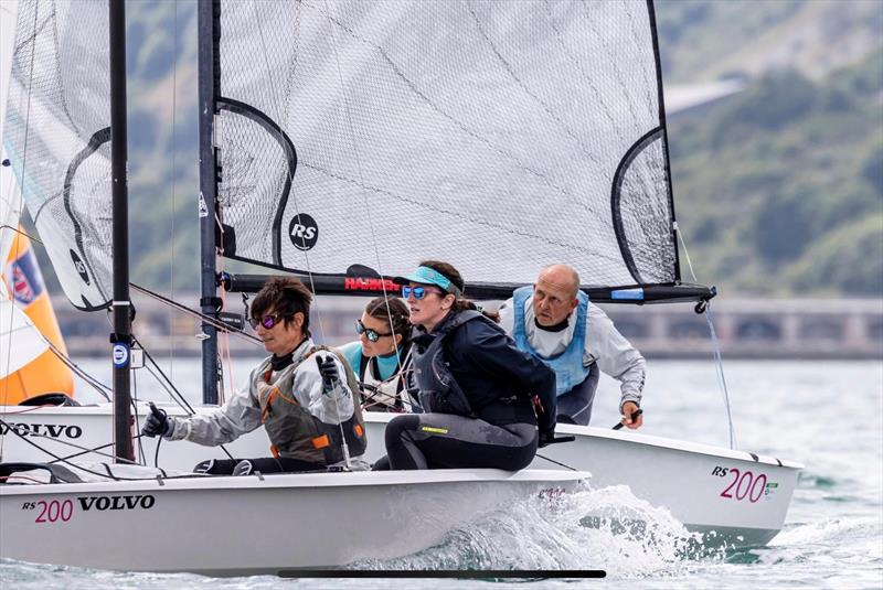 Karen Oldale and Jo Hewitson photo copyright Digital Sailing taken at Hayling Island Sailing Club and featuring the RS200 class