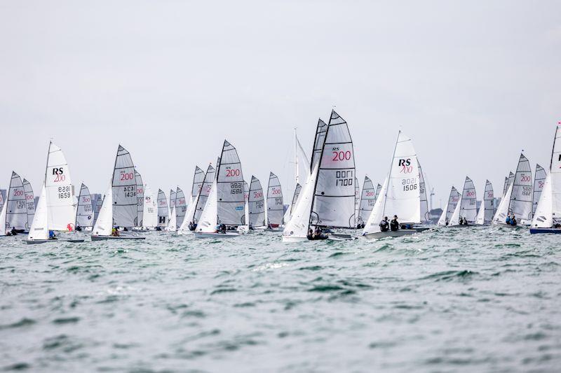 Noble Marine Rooster RS200 National Championships at Hayling Island -Day 1 - photo © Phil Jackson / Digital Sailing