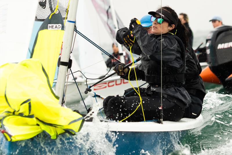 Noble Marine Rooster RS200 National Championships at Hayling Island Day 2 photo copyright Oli King taken at Hayling Island Sailing Club and featuring the RS200 class