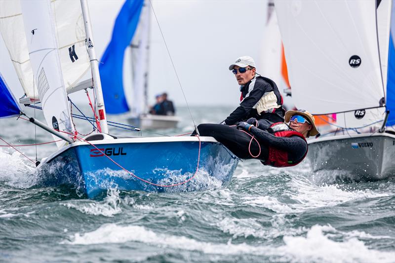 Noble Marine Rooster RS200 National Championships at Hayling Island Day 3 photo copyright Phil Jackson / Digital Sailing taken at Hayling Island Sailing Club and featuring the RS200 class