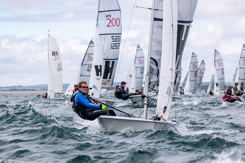 Noble Marine Rooster RS200 National Championships at Hayling Island Day 3 photo copyright Phil Jackson / Digital Sailing taken at Hayling Island Sailing Club and featuring the RS200 class