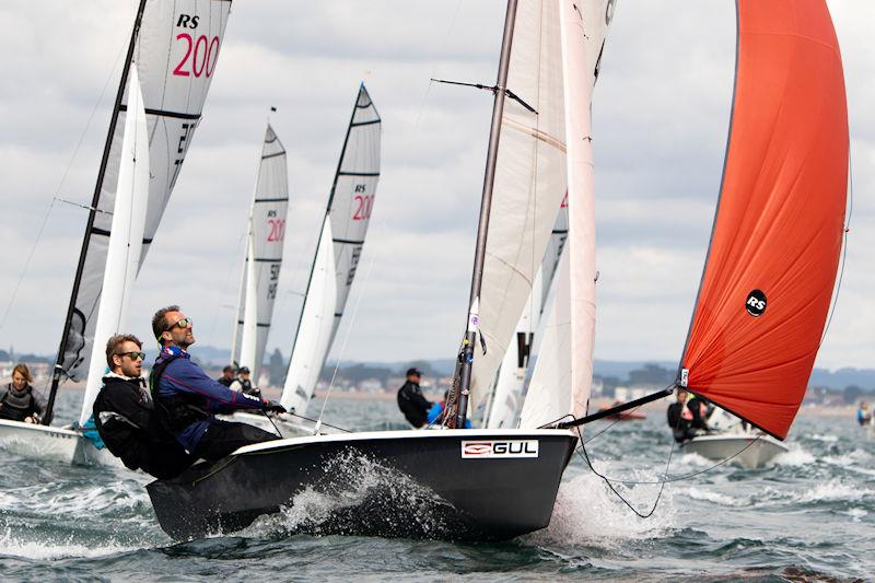 Noble Marine Rooster RS200 National Championships at Hayling Island Day 5 photo copyright Oli King taken at Hayling Island Sailing Club and featuring the RS200 class