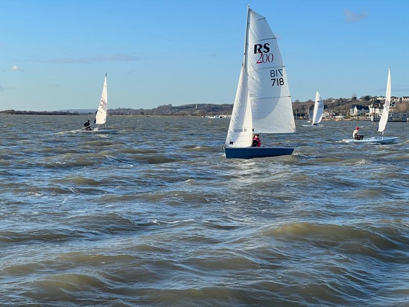 Leigh on Sea SC Brass Monkey Trophy Race photo copyright Steve Hill taken at Leigh-on-Sea Sailing Club and featuring the RS200 class
