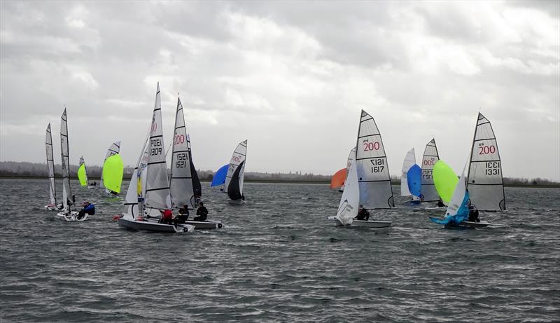 Race 1 of the RS200 Sailing Chandlery EaSEA Tour at Queen Mary photo copyright Paul Stainsby taken at Queen Mary Sailing Club and featuring the RS200 class