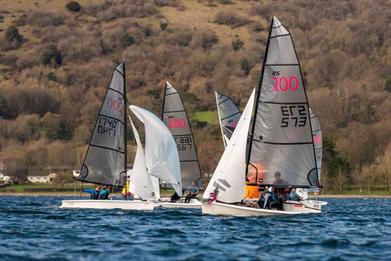 3rd placed Will Taylor & Tom Collyer during the RS200 Rooster Championship Tour at Bristol Corinthian photo copyright Axbridge Photography taken at Bristol Corinthian Yacht Club and featuring the RS200 class
