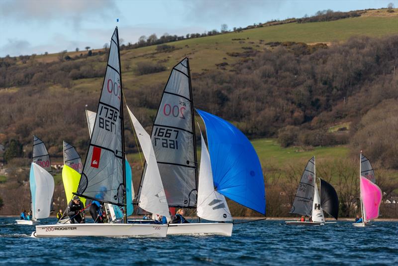 Stephen & Sarah Cockerill during the RS200 Rooster Championship Tour at Bristol Corinthian - photo © Axbridge Photography