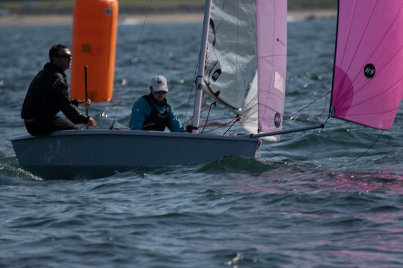 The class rep looking puzzled during the RS200 Scottish Championship at East Lothian photo copyright Steve Fraser taken at East Lothian Yacht Club and featuring the RS200 class