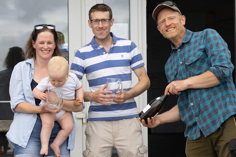 John Teague & Liz Mainwarin win the West Country Boat Repairs SW Ugly Tour ‘Cornish Nationals' at Restronguet - photo © Clare Hallam