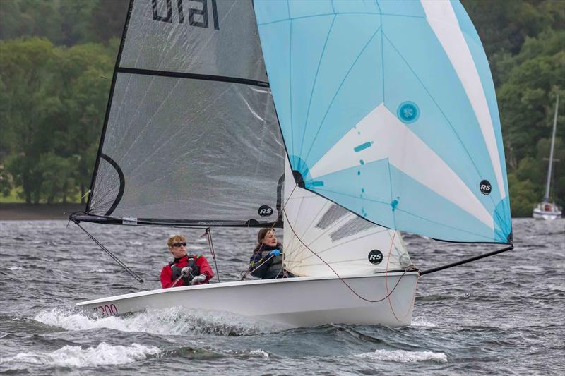 RS200s during the Lord Birkett 2023 photo copyright Tim Olin / www.olinphoto.co.uk taken at Ullswater Yacht Club and featuring the RS200 class