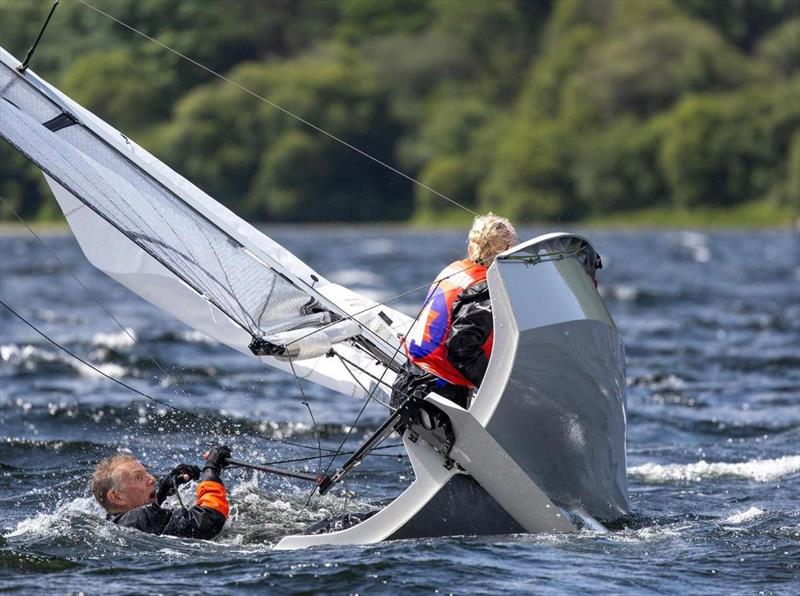 RS200s during the Lord Birkett 2023 photo copyright Tim Olin / www.olinphoto.co.uk taken at Ullswater Yacht Club and featuring the RS200 class