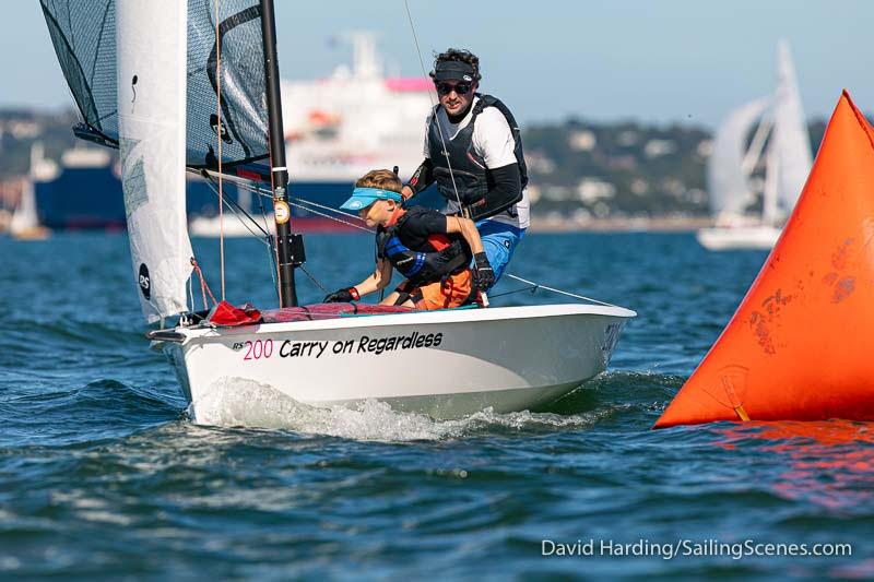 Bournemouth Digital Poole Week 2023 Day 4 photo copyright David Harding / www.sailingscenes.com taken at Parkstone Yacht Club and featuring the RS200 class