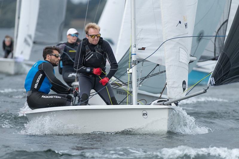 David Jessop & Richard Thomas during the RS200 Rope4Boats Inlands at Grafham Water - photo © Paul Sanwell / OPP