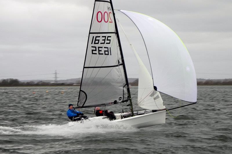 Andrew Barnett and Lynne Ratcliffe take second overall in the EaSEA Tour photo copyright Paul Sanwell / OPP taken at Grafham Water Sailing Club and featuring the RS200 class
