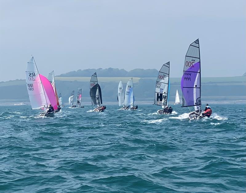 RS200 West Country Boat Repairs SW Ugly Tour at St. Mawes photo copyright Clare Hallam taken at St. Mawes Sailing Club and featuring the RS200 class